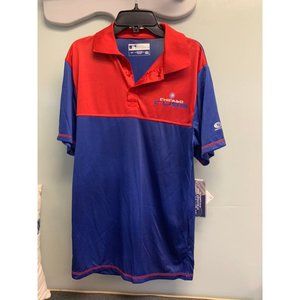 Chicago Cubs Golf Polo Shirt Performance Cool Dry  MENS unisex Fan Club